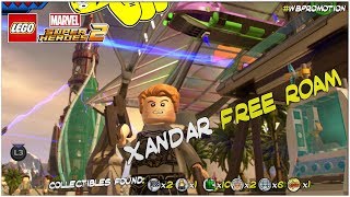 Lego Marvel Superheroes 2: Xandar FREE ROAM (All Collectibles) - HTG