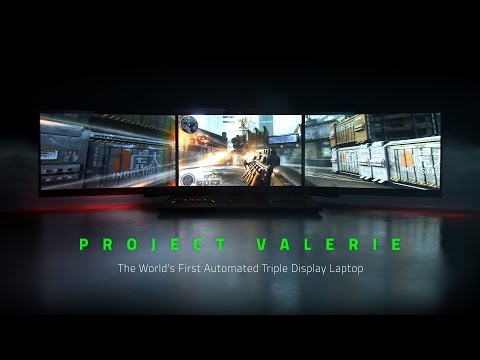 Razer Announces the First 3-Screen Laptop, Project Valerie