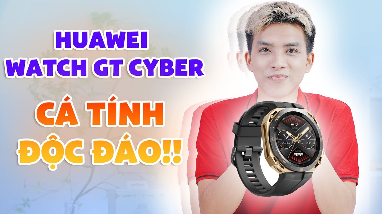 Huawei Watch GT Cyber: Thiết kế tinh xảo với nhiều tính năng hữu ích | CellphoneS