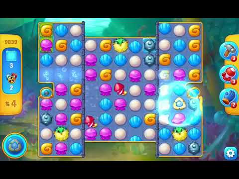 Fishdom Easy Level 9839 (with ingame Double Bomb Boosters) @choraelmin