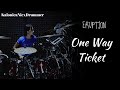 One Way Ticket ~ Eruption [ Drum cover ] by Kalonica Nicx