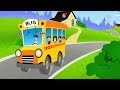 Wheels On The Bus Go Round And Round Nursery Rhymes For Children