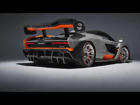 Nearly half a million bricks later, the first full-scale LEGO McLaren Senna