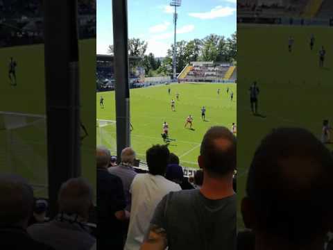 Das 1:0: VfR Aalen : Hallescher FC