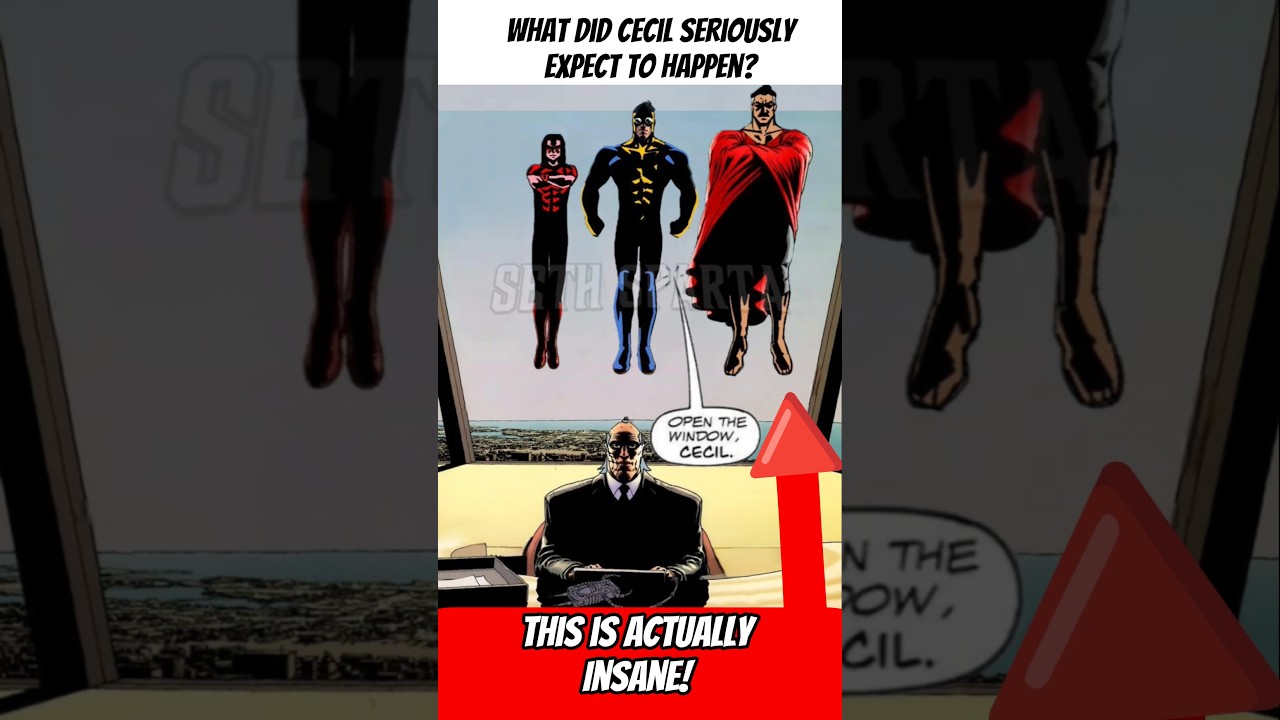the CECIL situation is INSANE⁉️🤯😲 #invincible #shorts