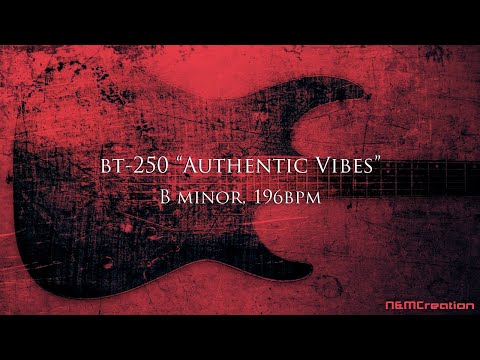 Fast Power Metal Backing Track in Bm | BT-250