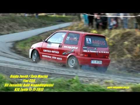 Gajda Jacek / Żyra Maciej - Fiat CCS - XII Jasielski Rajd Niepodległości KJS Jasło 11-11-2012