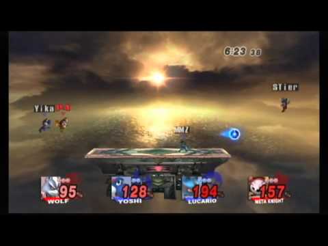 [MSN] Yikarur (Yoshi) MewMewZone (Lucario) vs. Semifer (Wolf) Staco (Meta Knight)