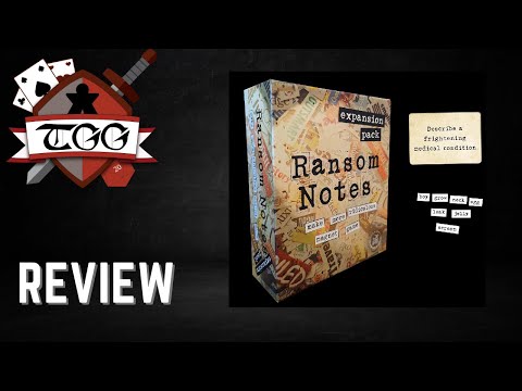 Ransom Notes: Expansion Pack Board Game Review