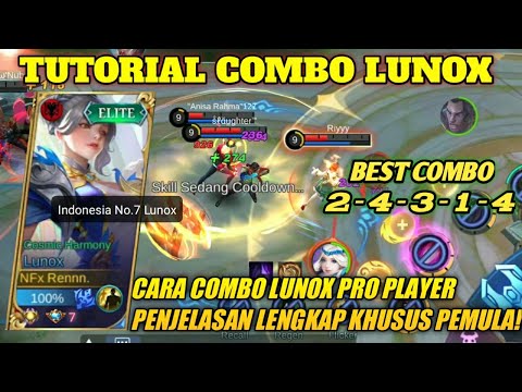 TUTORIAL LUNOX 2021 | TUTORIAL COMBO LUNOX RUBY DD | CARA COMBO LUNOX PSYCHO | BUILD LUNOX TERSAKIT!
