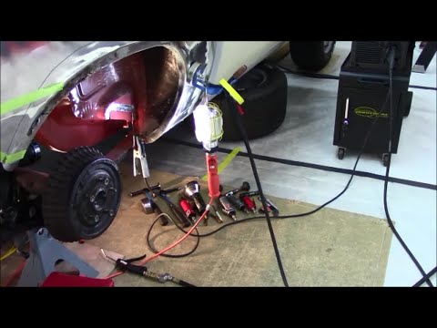 1972 Camaro Project Overkill  Inner Rear Wheel Well Repair Part 1