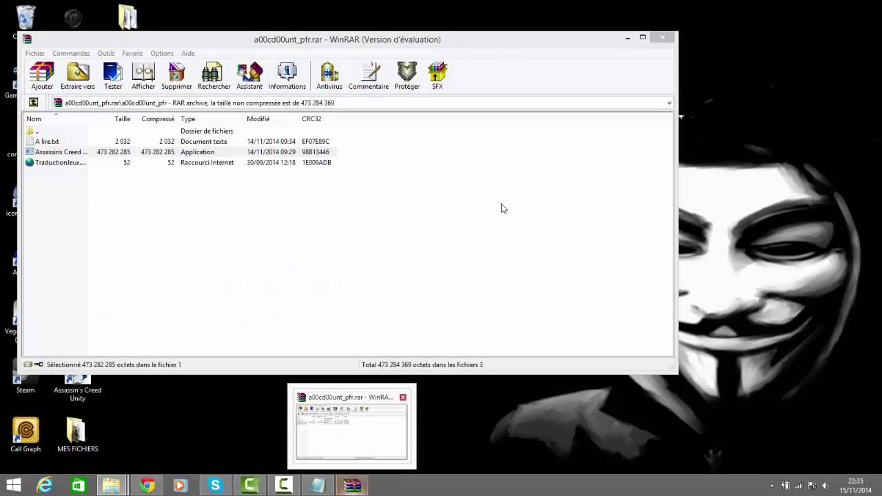 Tuto cracker Assasin's creed Unity pc