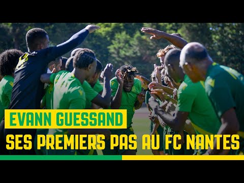 Les premiers pas d'Evann Guessand au FC Nantes
