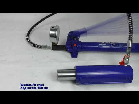 Миниатюра изображения товара Цилиндр гидравлический AE&T T06030B (30т)