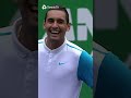 This Tennis Return Was So Good...Kyrgios Challenged His Own Serve ?