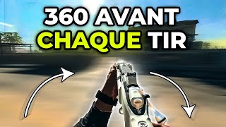 Devoir faire un 360 avant CHAQUE balle tirée