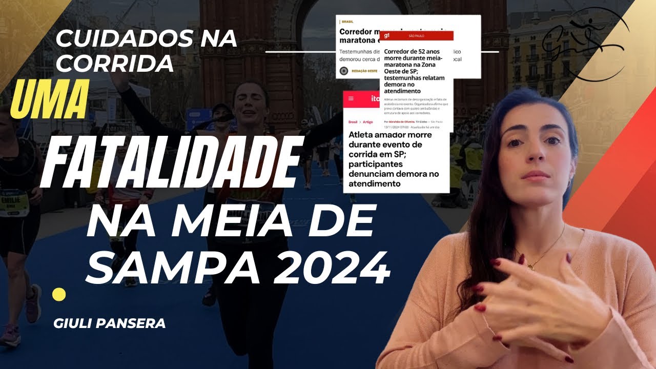Fatalidade na meia de sampa e os cuidados que devemos ter no esporte