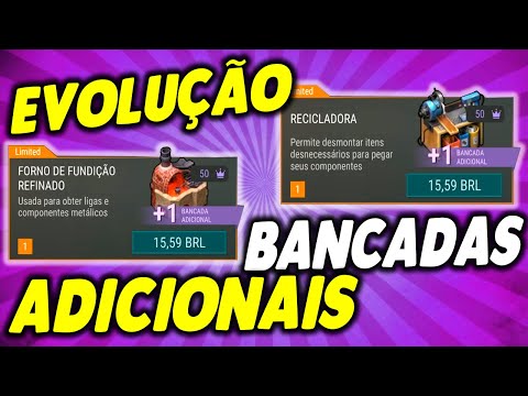 EVOLUÇÃO FORTE COM AS BANCADAS ADICIONAIS - Last Day On Earth