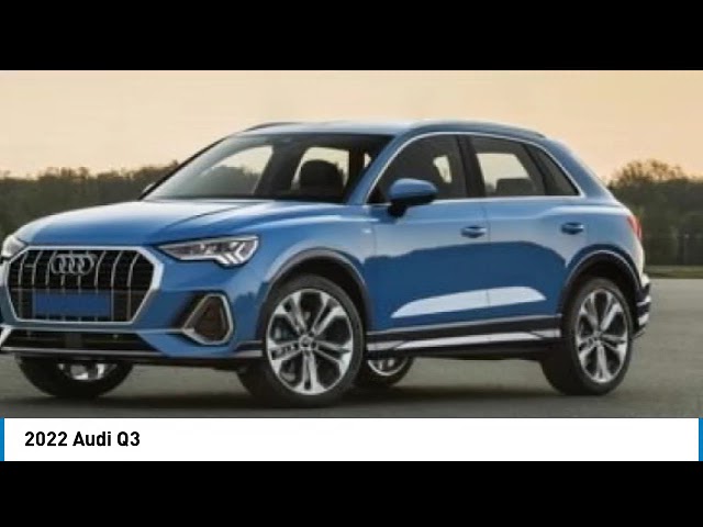 2022 Audi Q3 Komfort | LEATHER | HEATED SEATS | REAR VIEW in Cars & Trucks in Strathcona County