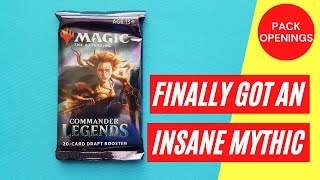 Finally Pulled An Insane Mythic! Commander Legends Booster Pack Opening 20 #MTG #Shorts