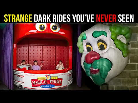 10 STRANGEST Dark Rides You've NEVER Seen