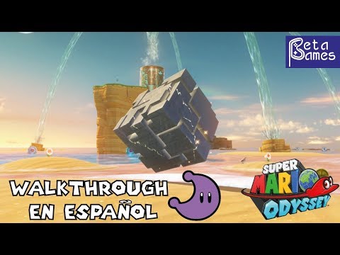 Seaside kingdom (Power moons) | Super Mario Odyssey walkthrough 100%