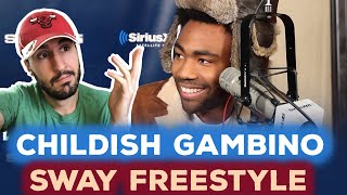 So Smooth - Childish Gambino Sway&#39;s Universe Pound Cake Freestyle - REACTION