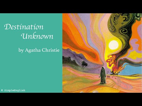📚 Destination Unknown by Agatha Christie | Audiobook | Rewrite Book in Simple for Learning English