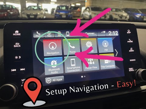 Set up Navigation System on your Honda