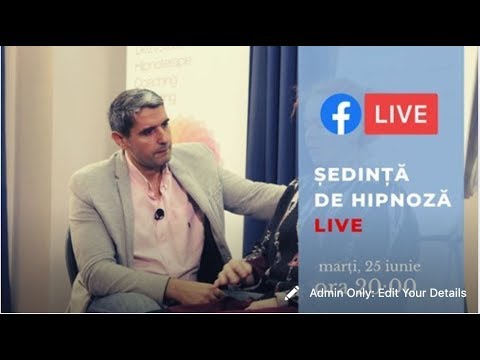 Sedinta de Hipnoza - Demonstratie LIVE