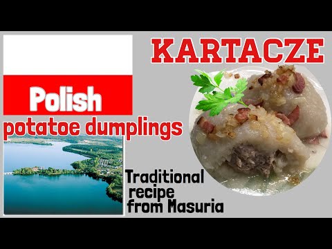 Polish potato dumplings/ Kartacze/ Zappelins