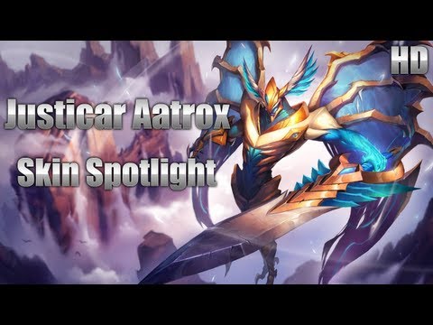 Justicar Aatrox Skin Spotlight - [1080p] - League of Legends