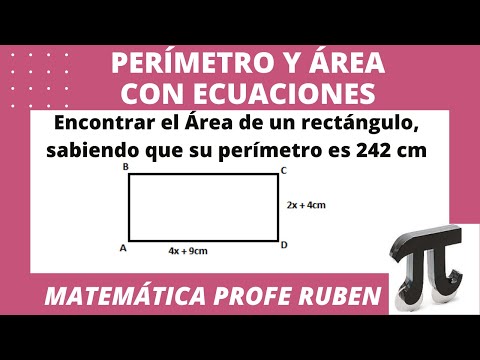Perímetro y Área con Ecuaciones