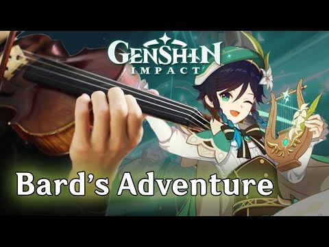 Bard's Adventure (Violin Cover) | Genshin Impact
