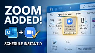 Is Your Zoom Plugin Missing in Outlook Here is the Fix