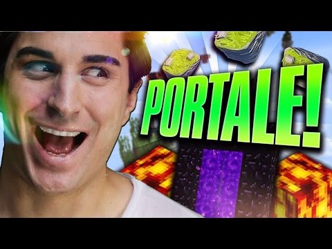 MINECRAFT | FINALMENTE IL PORTALE DEL NETHER!!  Skylands #6