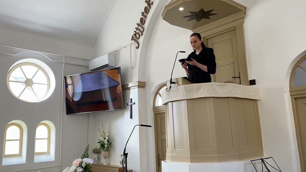 Vasárnapi Istentisztelet - 2024. augusztus 4. 10 óra