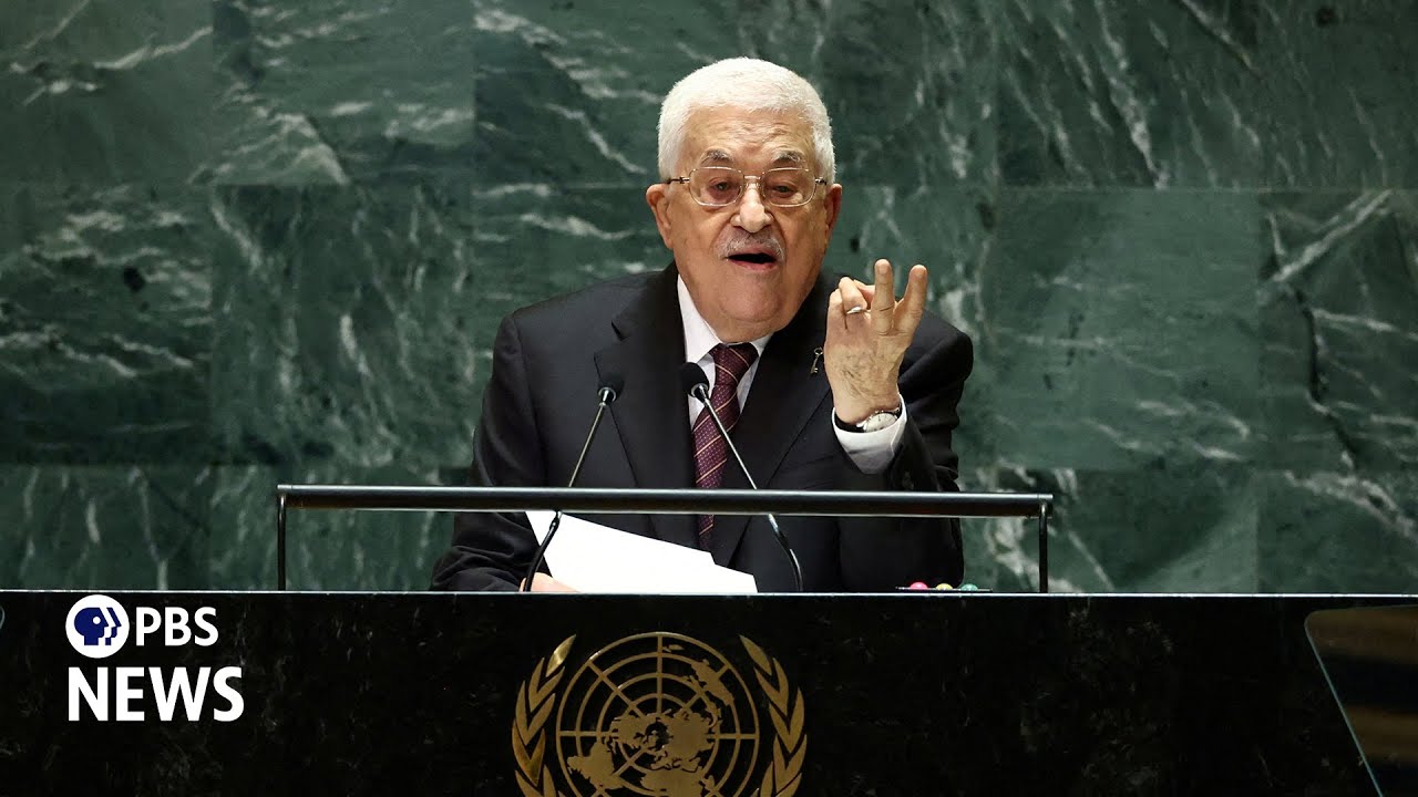 Palestinian president pleas for end to ‘genocide’
