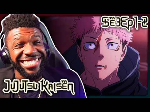WE'RE SO BACK 🔥 | JUJUTSU KAISEN S3 EP1-2 REACTION