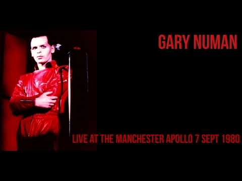 Gary Numan live at the Manchester Apollo 7 Sept 1980