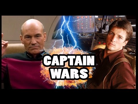 CAPTAIN PICARD vs CAPTAIN MAL - Captain Wars Video
