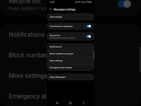 Turn on SMS Delivery Report on Galaxy