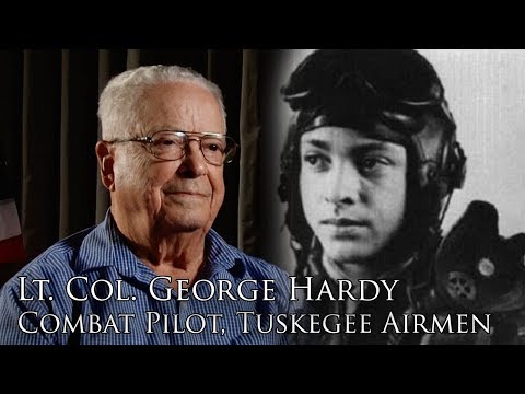 Lt. Colonel George Hardy, Tuskegee Airmen (Full Interview)