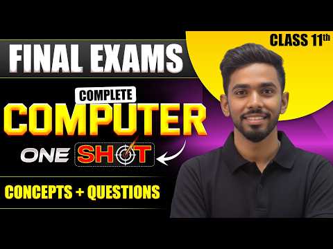 Class 11 ISC Complete Computer Marathon in One Shot | Most Important Concept + Questions