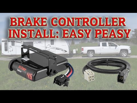 Installing a Trailer Brake Controller - 2018 Silverado