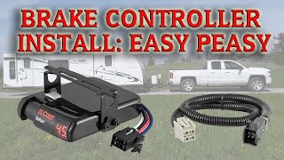 Installing a Trailer Brake Controller - 2018 Silverado
