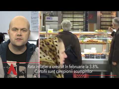 Stiri Mediafax 12 Martie - Rata inflației crește. Cartofii sunt campionii scumpirilor