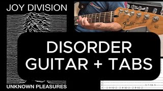 Disorder – Joy Division | Full Guitar Tutorial with Tabs