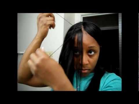 How To Milkyway Pure Sew In No Glue Invisible Part Tutorial Part