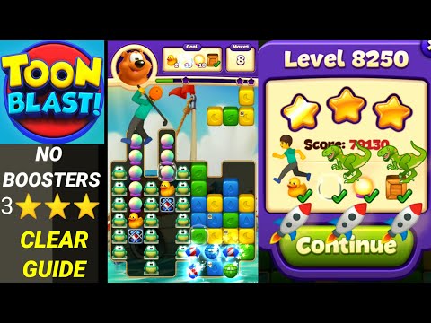 Toon Blast Level 8250